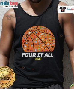 Official 2025 NCAA Women's Basketball Tournament March Madness tank top featuring a stylish catch and shoot design.