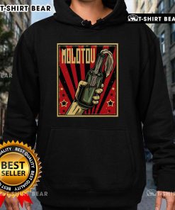 Official Anarchy Molotov Cocktail Revolution Rage Hoodie featuring bold graphics and a stylish design for rebels.