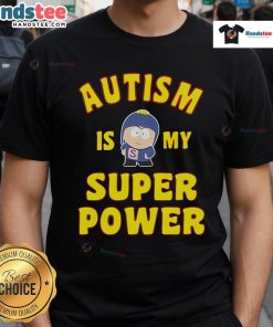 Official Autism Is My Super Power Craig Tucker T-Shirt featuring vibrant graphics and a comfortable fit for fans.
