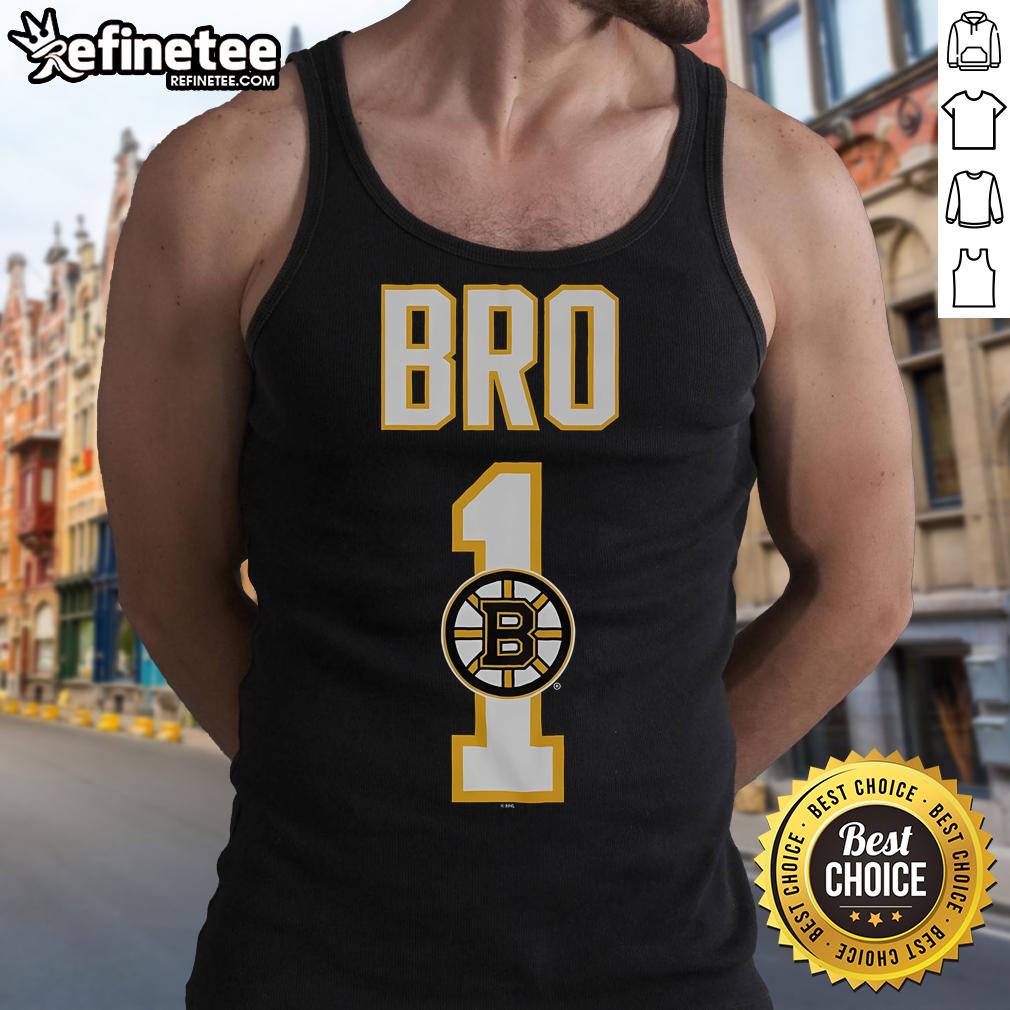 Official Boston Bruins Number 1 Bro Tank Top Official Boston Bruins Number 1 Bro Tank Top for fans, featuring bold team graphics and a comfortable fit for game days.