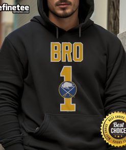 Official Buffalo Sabres Number 1 Bro Hoodie featuring team logo and bold design, perfect for fans and game day wear.