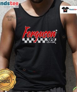 Official Carson Ferguson Star Tank Top featuring a stylish design, perfect for summer wear and sports enthusiasts.