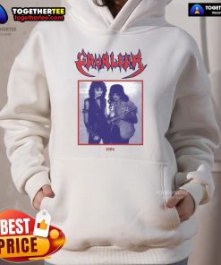 Official Cavalera 1984 Morbid Devastation Brothers Hoodie featuring bold graphics and a stylish design for fans.