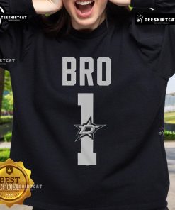Official Dallas Stars Number 1 Bro Sweatshirt featuring team colors and logo, perfect for fans and game day wear.