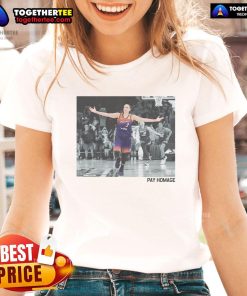 Official Diana Taurasi Pay Homage Ladies Tee featuring a stylish design for fans of the WNBA star and basketball enthusiasts.