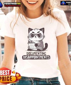 Official Documenting Disappointments Ladies Tee featuring a stylish design perfect for casual wear and expressing emotions.