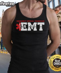 Official Emergency Service Heartbeat Paramedic Medical Tank Top featuring a heartbeat design, perfect for first responders.