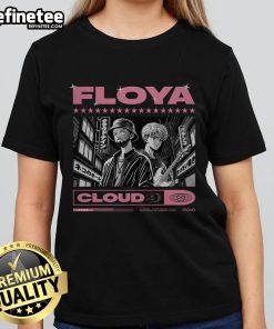 Official Floya Harajuku Cloud 2025 Ladies Tee featuring vibrant design and stylish fit, perfect for fashion enthusiasts.