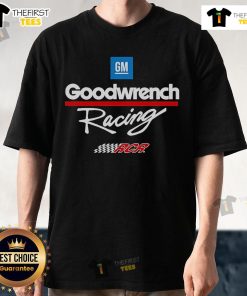 Official GM Goodwrench Racing RCR 2025 T-Shirt featuring iconic racing graphics and vibrant colors, perfect for fans.