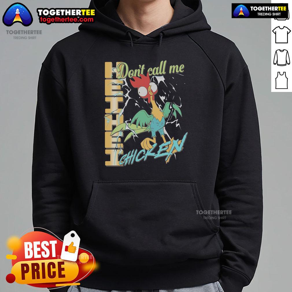 Official Heihei Don'T Call Me Chicken Hoodie Official Heihei Don't Call Me Chicken Hoodie in vibrant colors, perfect for fans of Moana and unique fashion statements.
