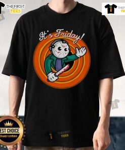 Official It'S Friday Jason Friday The 13Th T-Shirt featuring iconic horror design for fans of the classic slasher film.