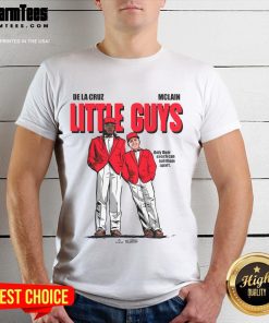 Alt Text: Official Little Guys Elly And Matt Cincinnati Baseball T-Shirt featuring vibrant graphics and a comfortable fit.