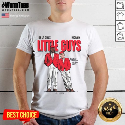 Alt Text: Official Little Guys Elly And Matt Cincinnati Baseball T-Shirt featuring vibrant graphics and a comfortable fit.