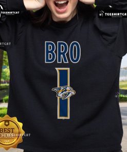 Official Nashville Predators Number 1 Bro Sweatshirt featuring team colors and logo, perfect for fans and game day wear.