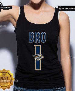 Official Nashville Predators Number 1 Bro Tank Top in vibrant colors, perfect for fans and summer sports events.