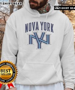 Official New York Knicks hoodie featuring team logo and vibrant colors, perfect for fans and casual wear.