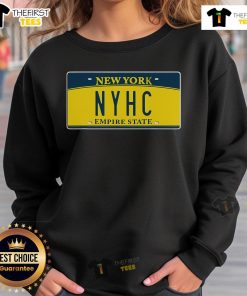 Official New York NYHC Empire State sweatshirt featuring iconic design and comfortable fit for fans of NYC hardcore culture.