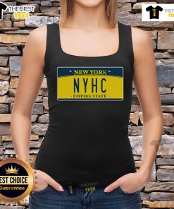 Official New York NYHC Empire State tank top featuring iconic NYC skyline and bold lettering, perfect for fans and fashionistas.