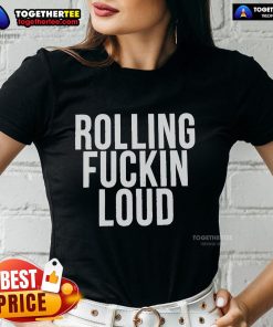 Alt Text: Official Rolling Fuckin Loud 2025 Ladies Tee in vibrant colors, showcasing a stylish design for music festival fans.