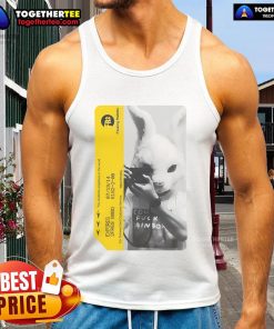 Official RTA Subway Card tank top featuring 'Fxxking Rabbits' design, perfect for travel enthusiasts worldwide.