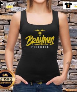 Alt Text: Stylized San Antonio Brahmas tank top featuring bold team logo and vibrant colors for fans and supporters.