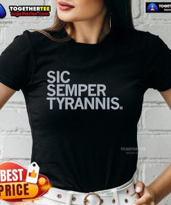 Official Sic Semper Tyrannis Heavyweight Ladies Tee featuring a bold design for stylish womens casual wear.