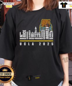 UCLA 2025 Ladies Tee featuring the official skyline city design, perfect for UCLA fans and stylish casual wear.