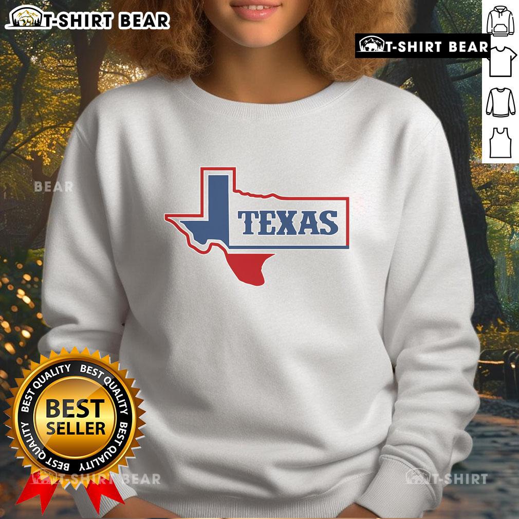 Official Texas Logo Sweatshirt Official Texas Logo Sweatshirt featuring bold Texas emblem on a comfortable fabric, perfect for casual wear.