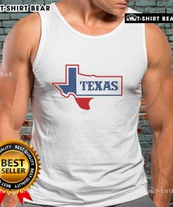 Official Texas logo tank top featuring a bold design, perfect for showing state pride and casual summer style.