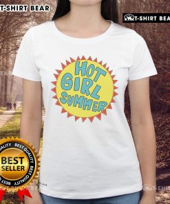 Official The Beaver Family Hot Girl Summer Ladies Tee featuring a stylish design perfect for summer outings.