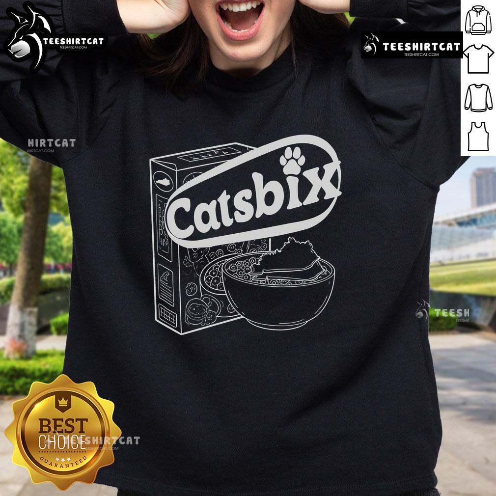 Official The Catsbix Sweatshirt Official Catsbix sweatshirt featuring a stylish design in vibrant colors, perfect for casual wear and fans of the brand.