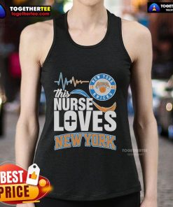 Official This Nurse Loves New York Knicks 1946 Tank Top featuring a vibrant design for passionate Knicks fans.