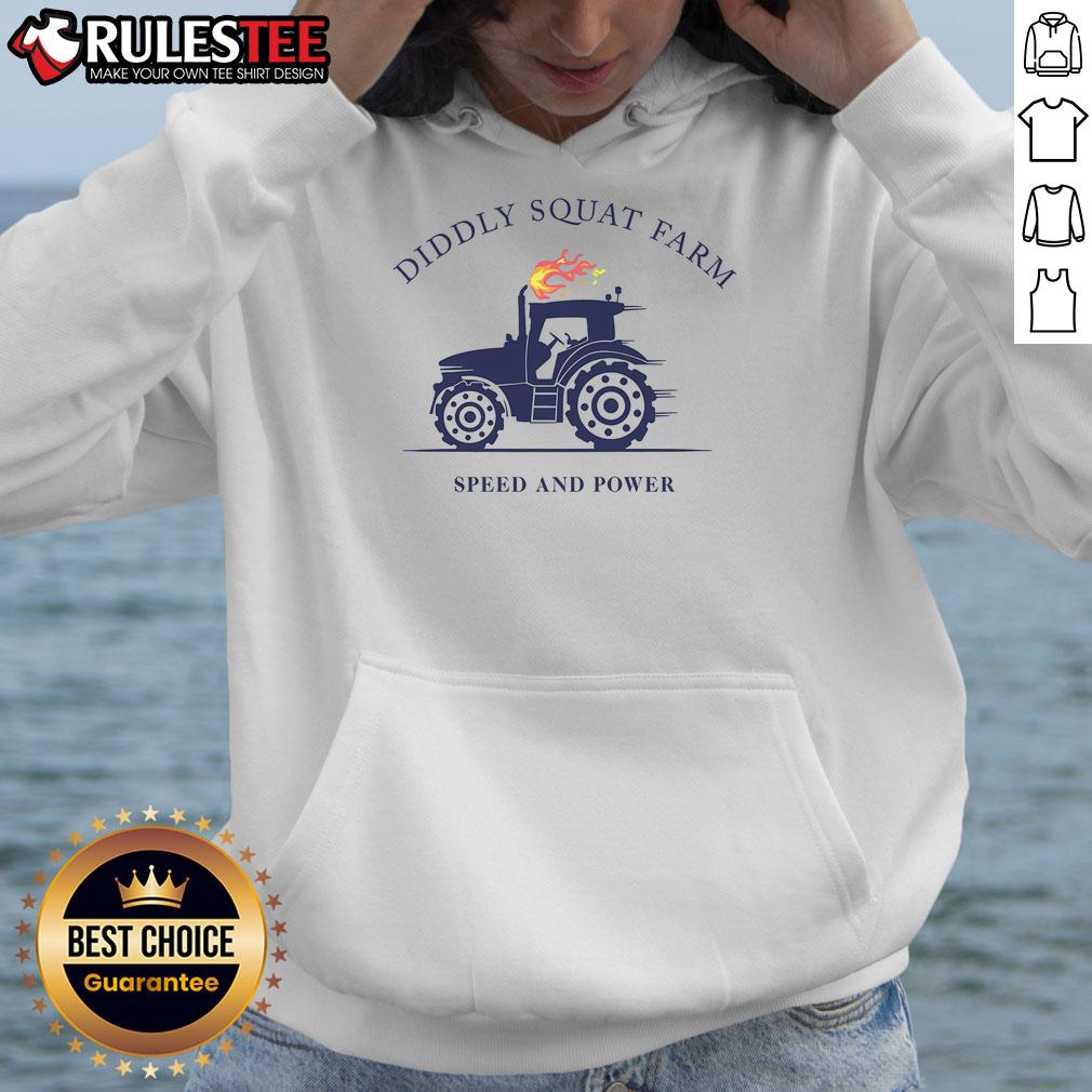 Official Tractor Diddly Squat Farm Speed And Power Hoodie Official Tractor Diddly Squat Farm Speed and Power Hoodie featuring a stylish design for farm enthusiasts and tractor lovers.