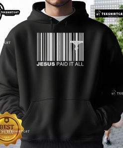 Alt Text: Official Unkonfined Jesus Paid It All Hoodie featuring a stylish design and inspiring message for believers.