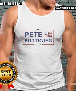 Official Wicked Fabulous Pete Buttigieg 2028 tank top featuring vibrant colors and bold campaign graphics.