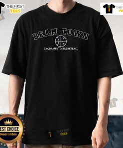 Original Beam Town Sacramento Basketball T-Shirt featuring a stylish design for fans of Sacramento basketball.