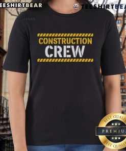Alt Text: Original Construction Crew Highway Worker Ladies Tee showcasing stylish design for female construction professionals.