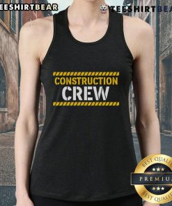 Alt Text: Original construction crew wearing highway worker tank tops, showcasing teamwork and safety on a job site.