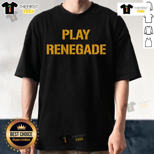 Original Play Renegade Pittsburgh T-Shirt featuring a bold design and vibrant colors, perfect for casual wear.