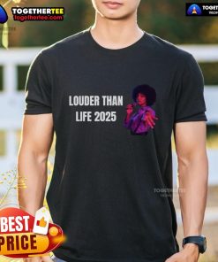 Alt Text: Original Ultimate Rock Festival Louder Than Life 2025 T-Shirt featuring bold graphics and vibrant colors.