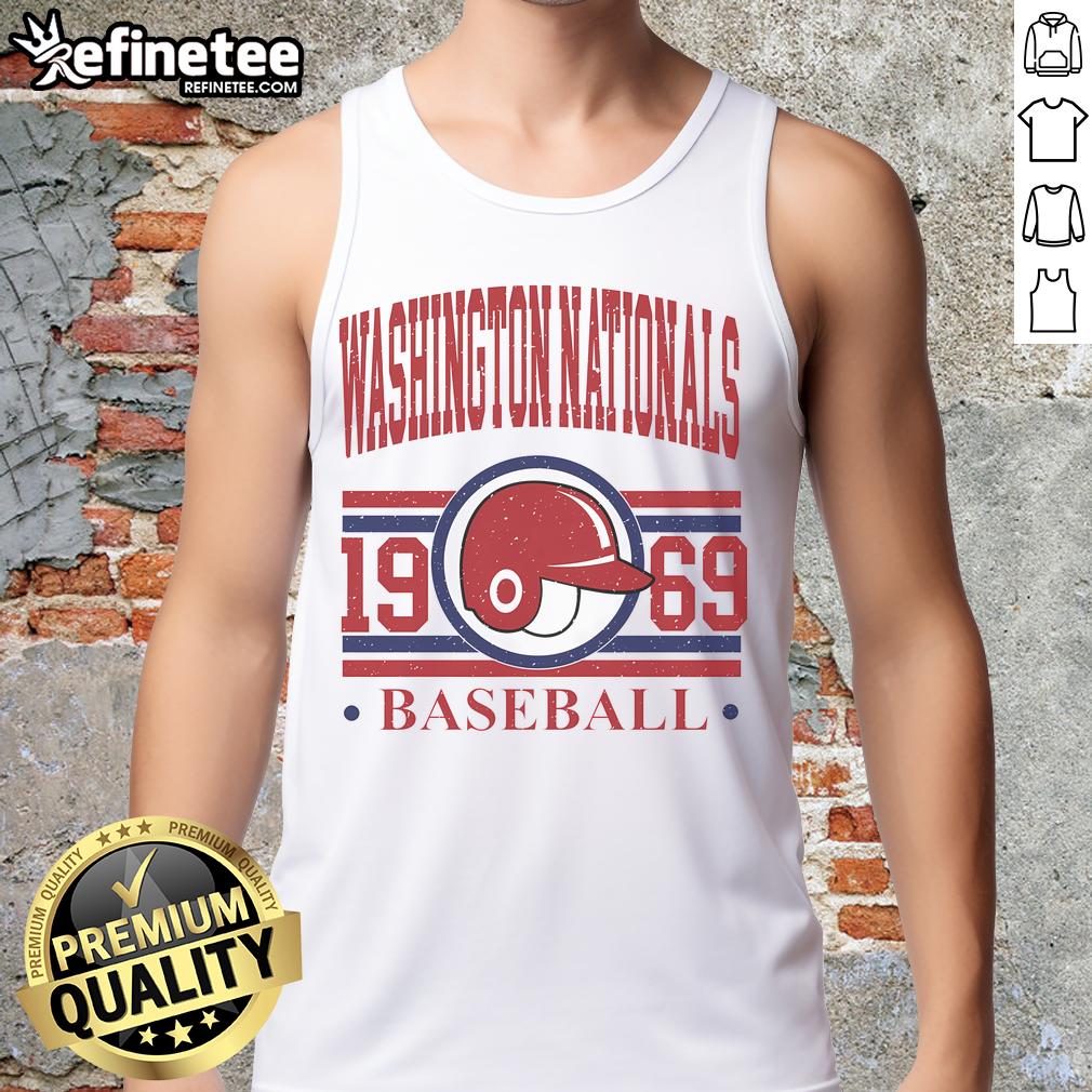 Original Washington Nationals Baseball Team 1969 Tank Top Original Washington Nationals baseball team 1969 tank top featuring classic logo and vintage design for collectors.