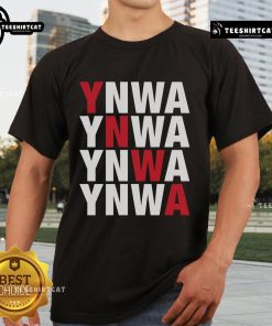 Original You'll Never Walk Alone YNWA T-shirt featuring iconic design for Liverpool FC fans, perfect for showing support.