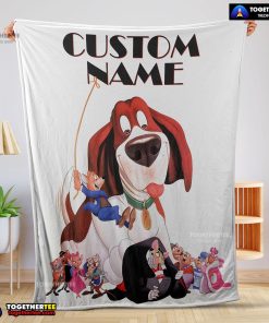 Personalized The Great Mouse Detective With Friends Blanket Fleece Customized Blanket