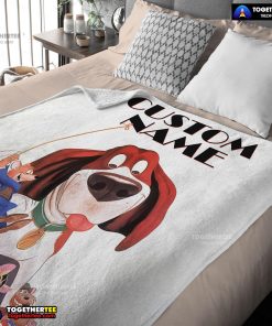 Personalized The Great Mouse Detective With Friends Blanket Fleece Customized Blanket