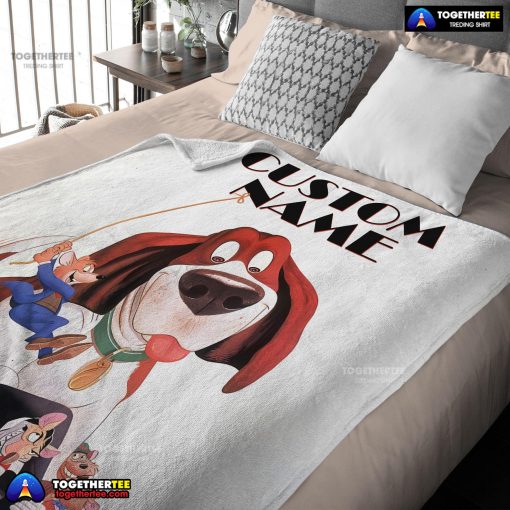 Personalized The Great Mouse Detective With Friends Blanket Fleece Customized Blanket