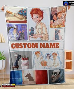 Pixar Ratatouille Linguini And Remy With Friends Blanket Fleece Customized Blanket