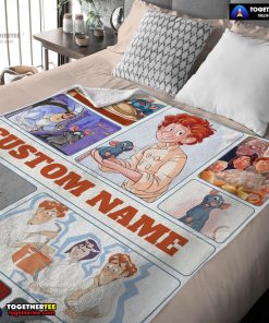 Pixar Ratatouille Linguini And Remy With Friends Blanket Fleece Customized Blanket