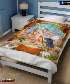 Pixar Ratatouille Warm & Soft Remy Chief Blanket Fleece Customized Blanket