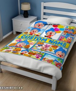 Plim Plim & Friends Collage Blanket Fleece Customized Blanket