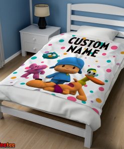 Pocoyo And Friends Blanket Fleece Customized Blanket